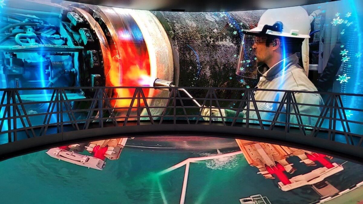 Павильон Газпром. Фото автора.