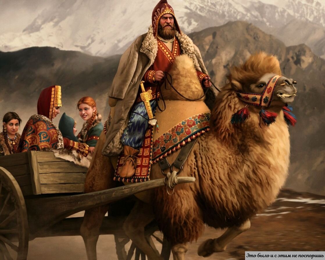 Так могли выглядеть кочевники родом из западных окраин Южной Сибири. https://clck.ru/38Lnzq 