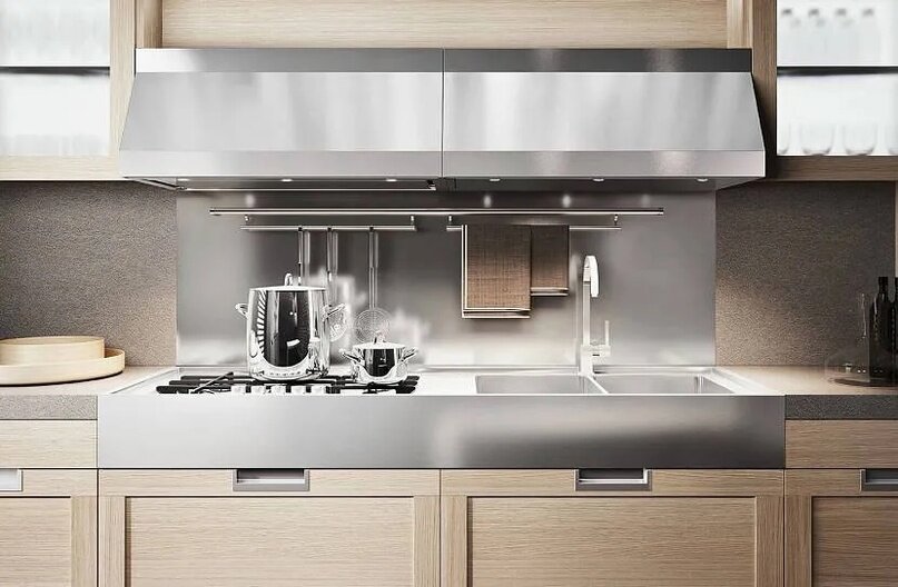 Приглушенное оформление рабочей зоны