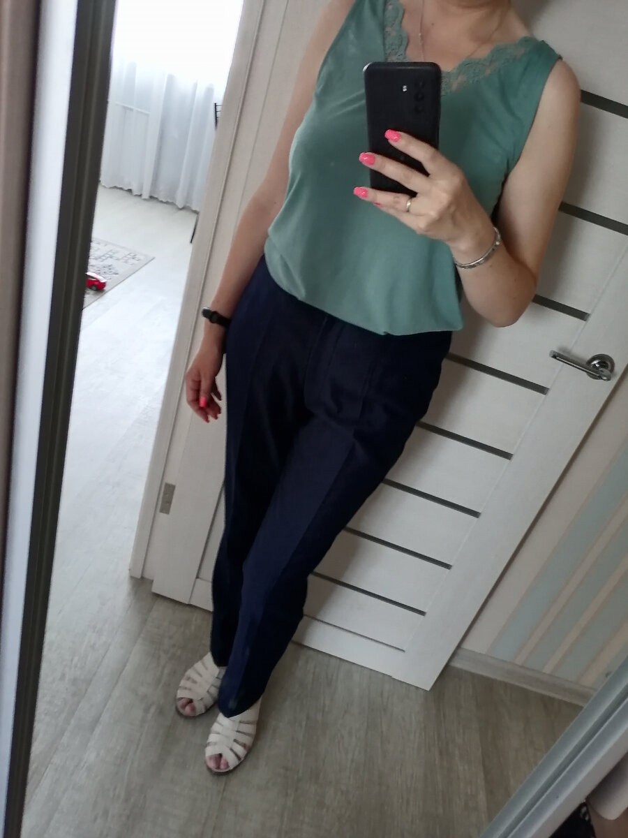 Шила для себя брюки 