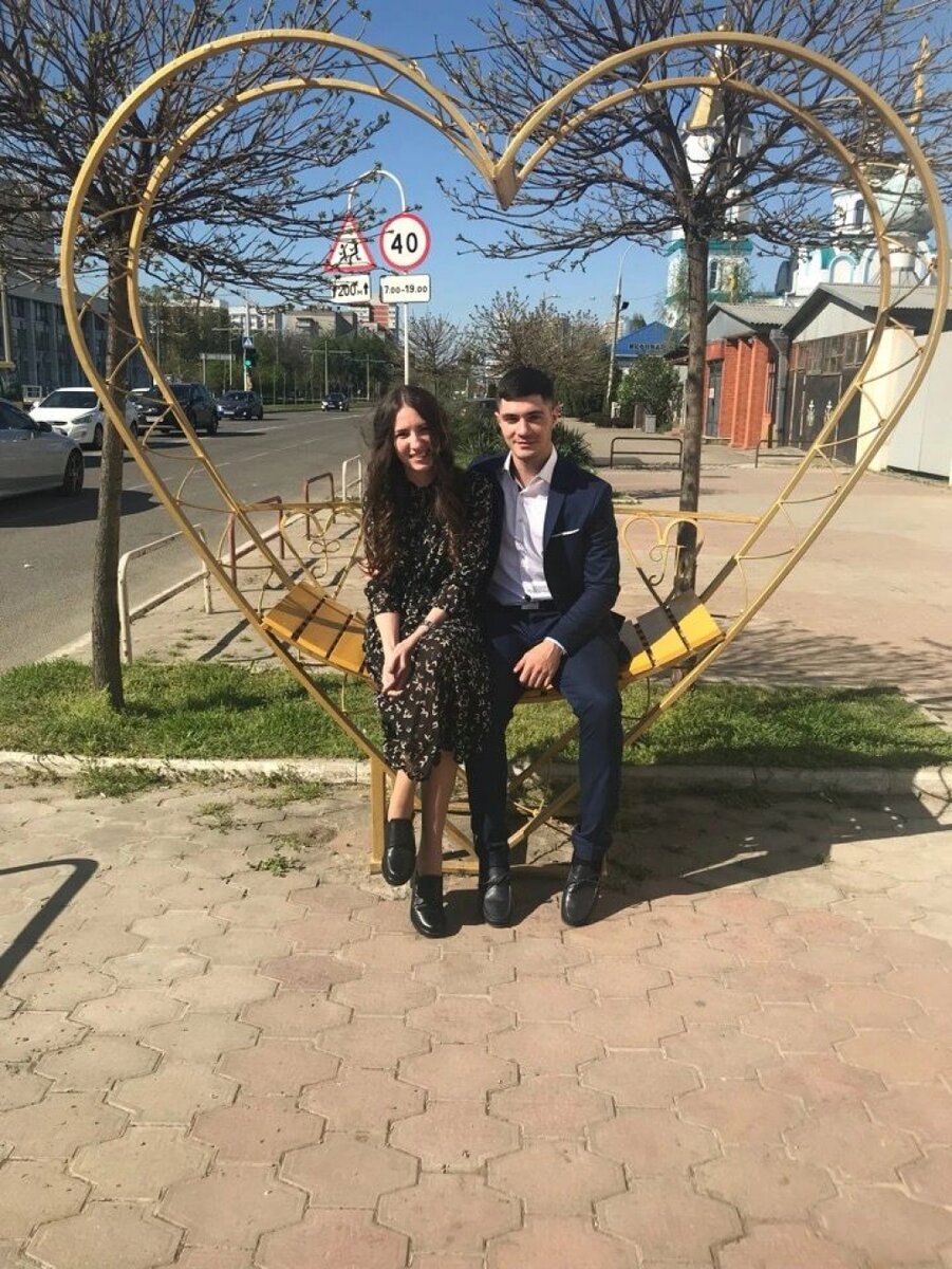    Надя и Бислан. Фото из личного архива