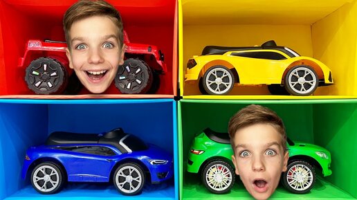 Mark is looking for cars - adventure Challenges for kids