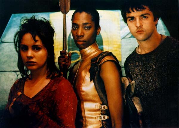 Дверь, Охотник и Ричард в сериале «Задверье» 1996 г.