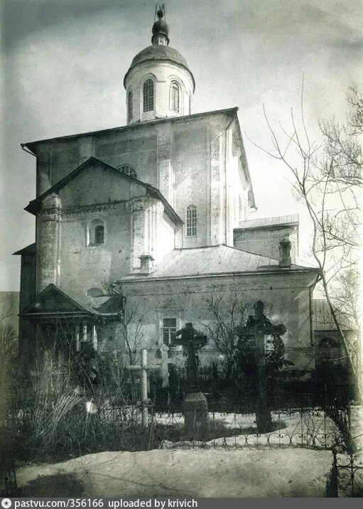 Вид действующей церкви до революции