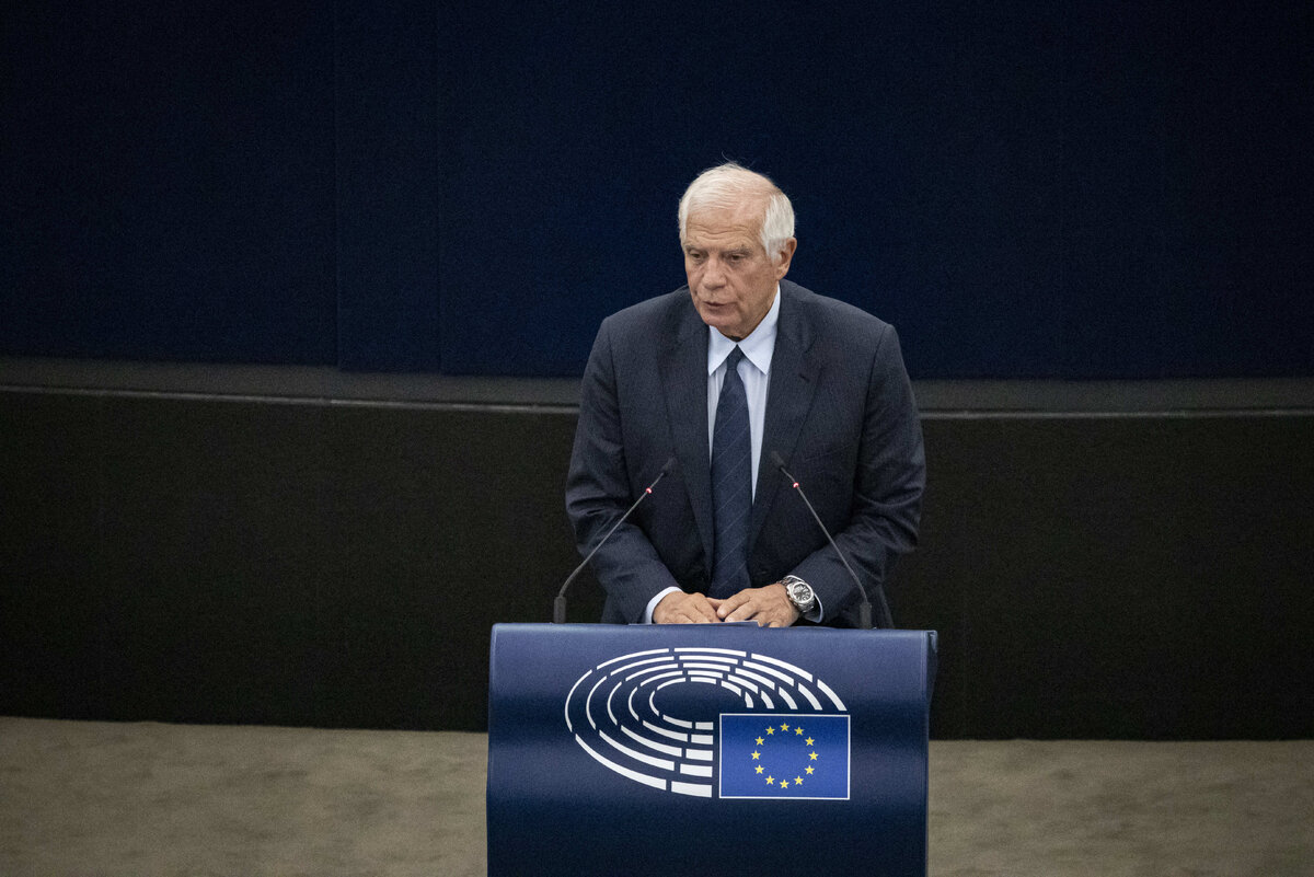    Боррель одно за другим делает странные заявления. Фото: © Panoramic Keystone Press Agency/Globallookpress