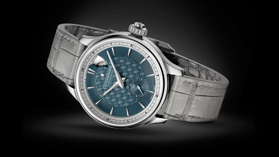 Юбилейное издание часов Chopard L.U.C Strike One из белого золота с ...