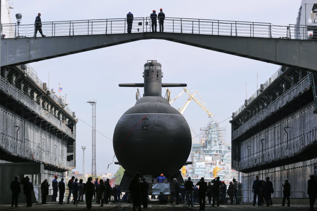    В состав ВМФ России передадут первую серийную подлодку проекта 677 «Лада»
