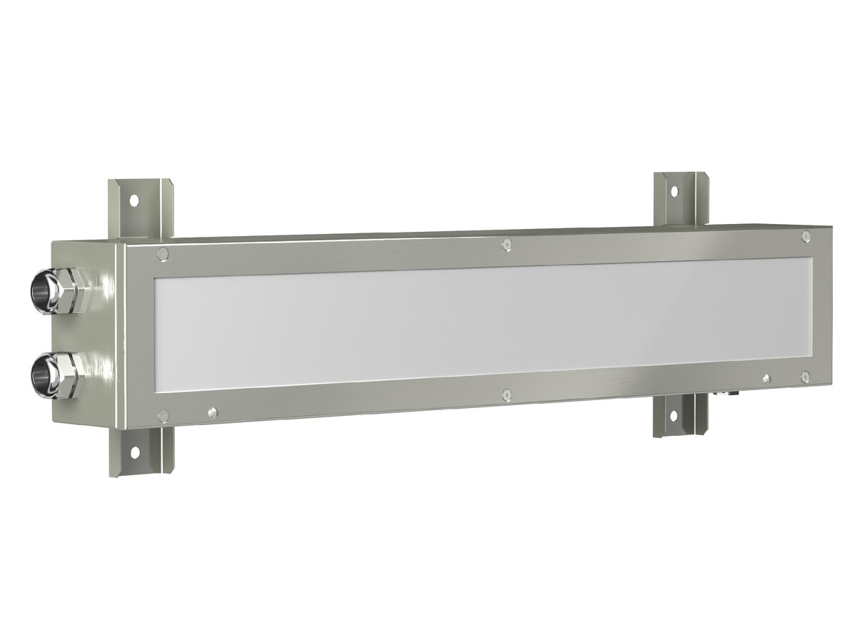 Промышленный светильник ip65 серии NAUTILUS в корпусе из нержавеющей стали