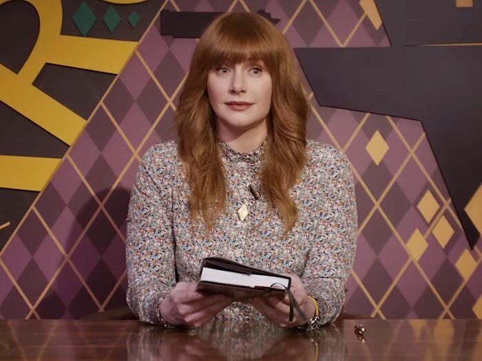 Брайс Даллас Ховард в роли Элли Конвей в фильме "Аргайл". Universal Pictures