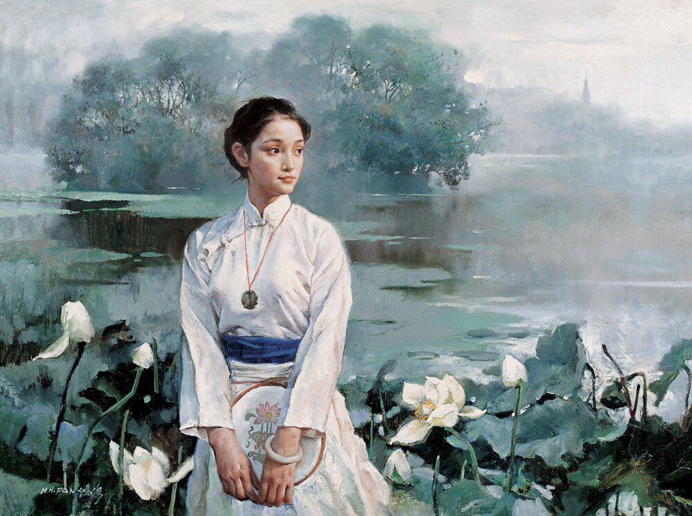 Художник Wang Meifang.