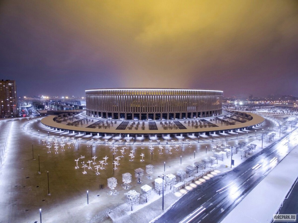 Краснодар зимой