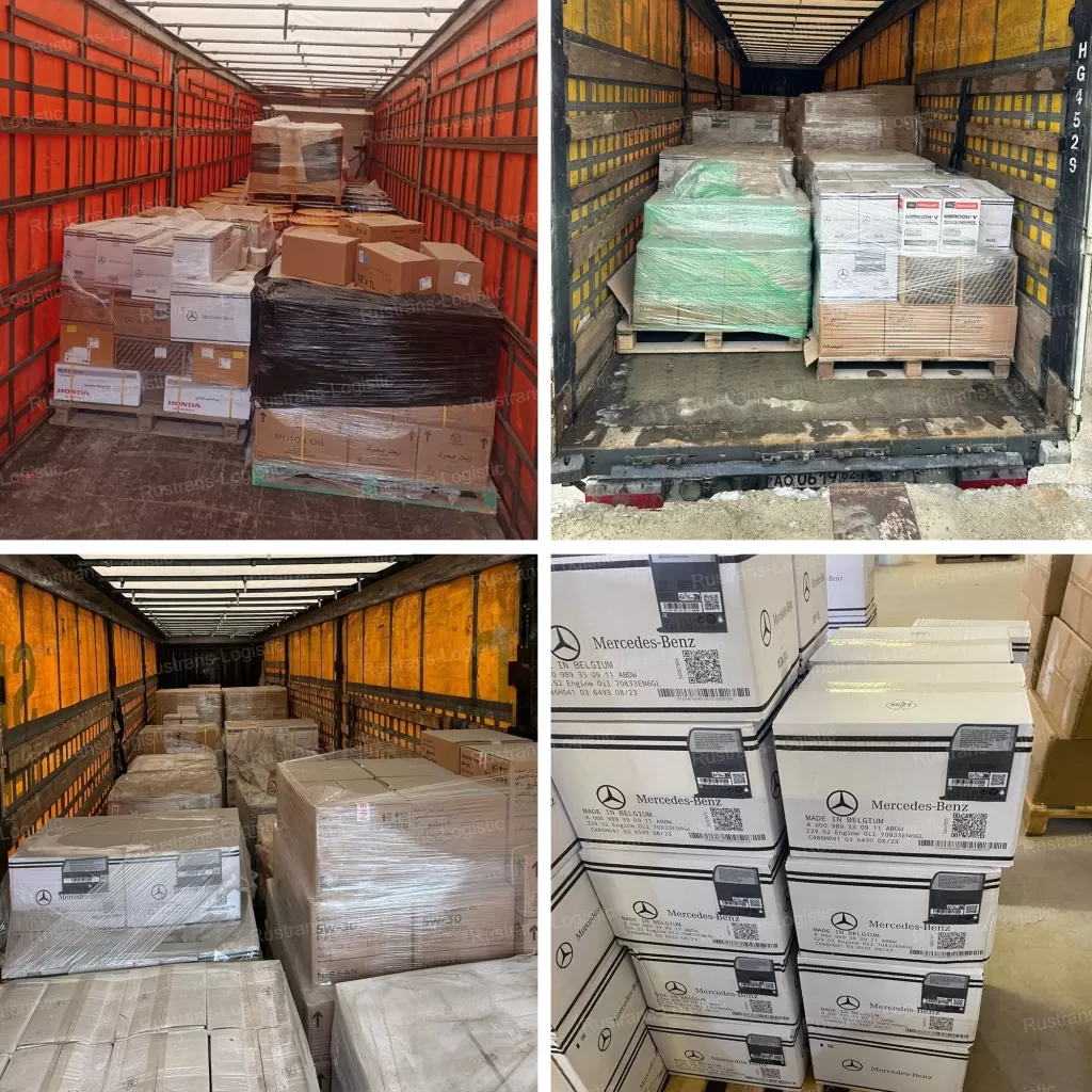 Палеты с маслом