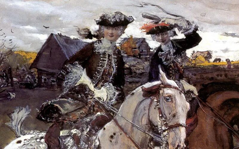 Молодая царевна Елизавета Петровна