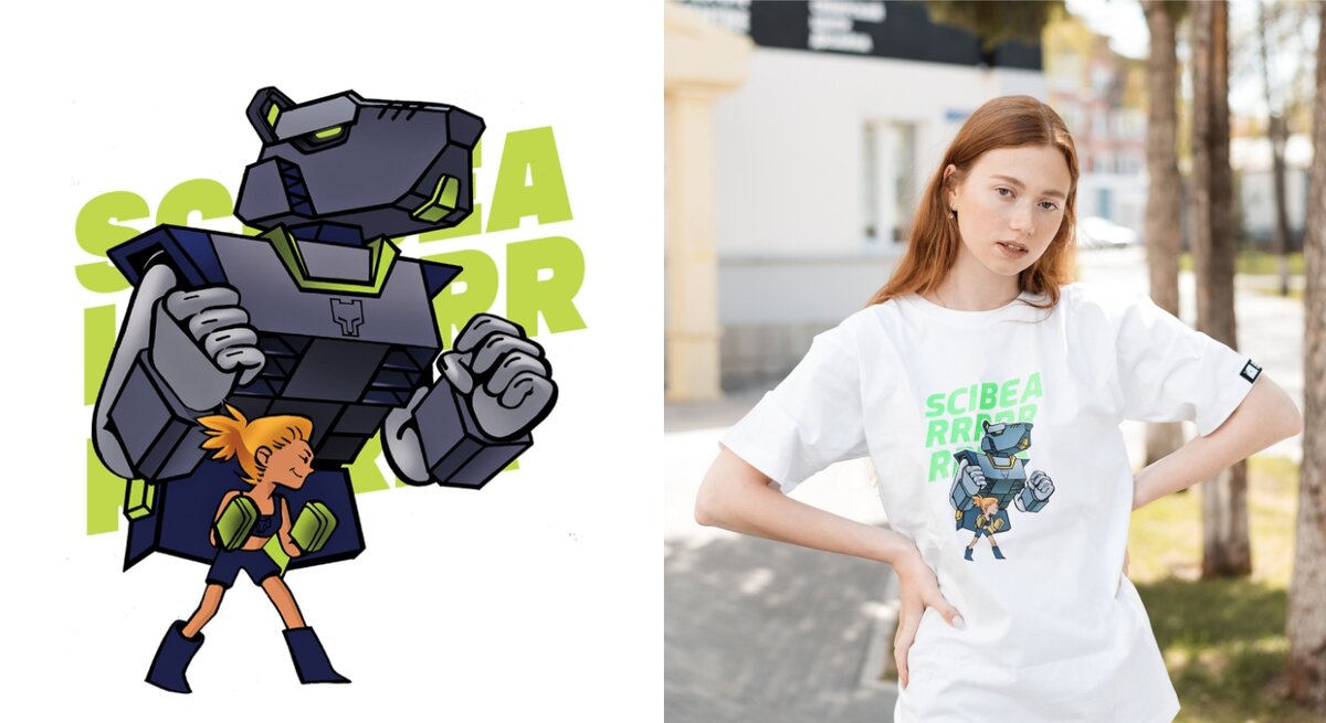 Принты «Sci-Bearia»