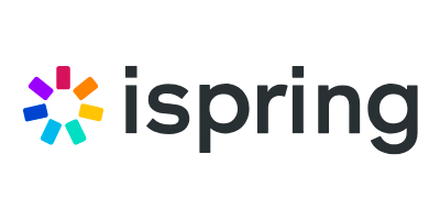 Логотип сайта «ISPRING»