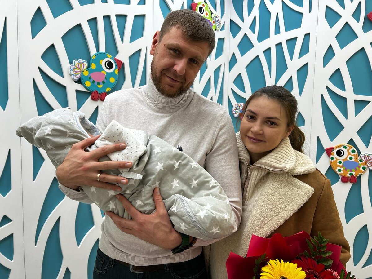 Фото с выписки из роддома