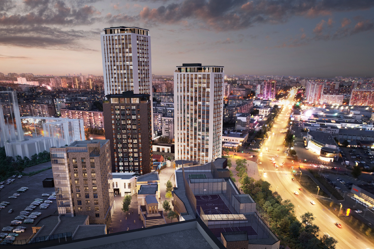 Современный город Челябинск