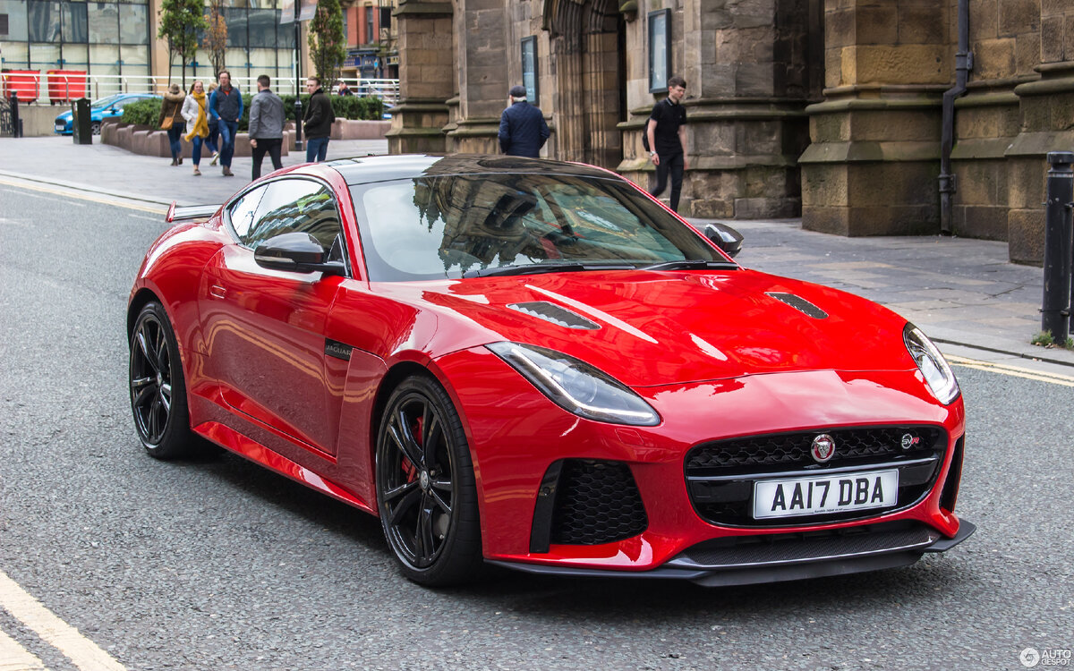 Jaguar f Type r in City