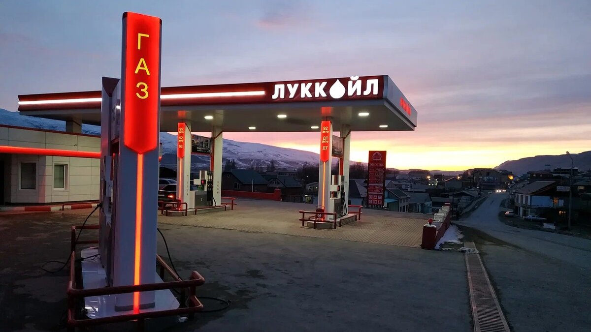 Заправки в Дагестане в горах