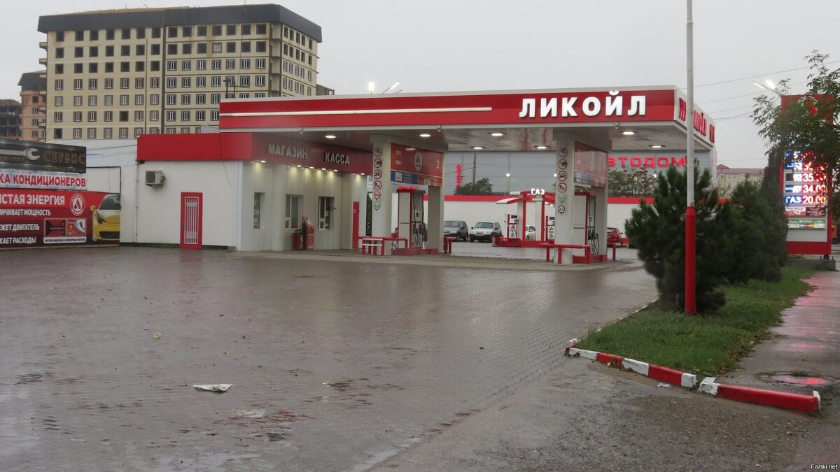 Заправки в Дагестане в горах