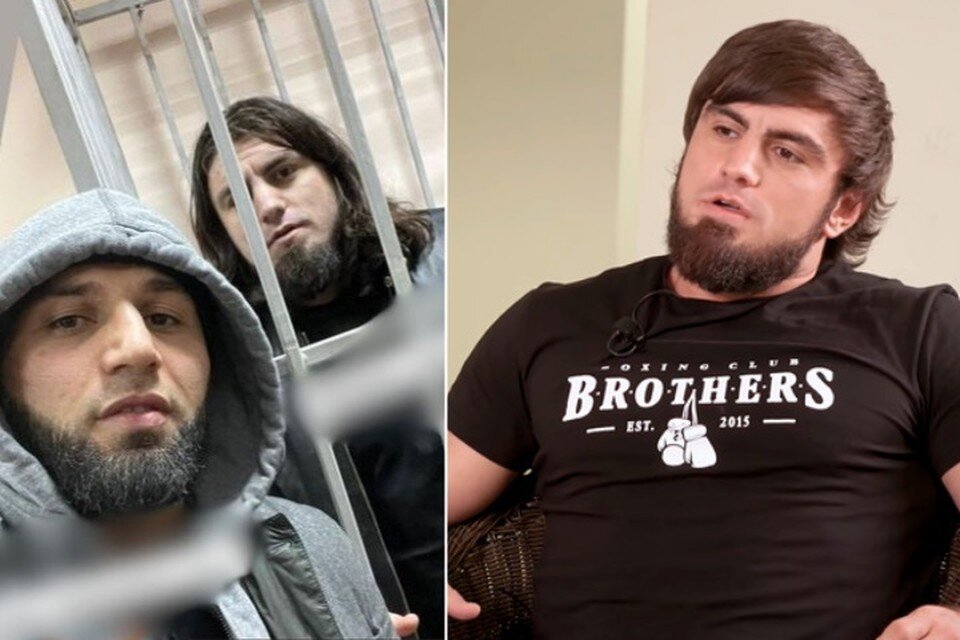    Фото: соцсети Вагаба Вагабова и кадр из видео на канале «Руки выше» (YouTube)