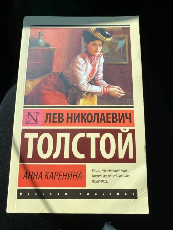 Книга с, возможно, самым неоднозначным персонажем Льва Толстого - Анной Карениной