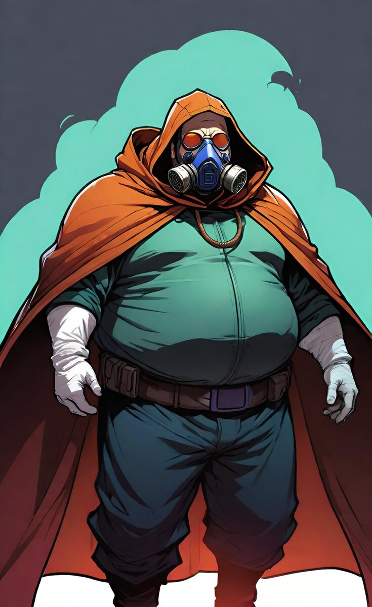 Кейсер Баух. Создано нейросетью Dream.