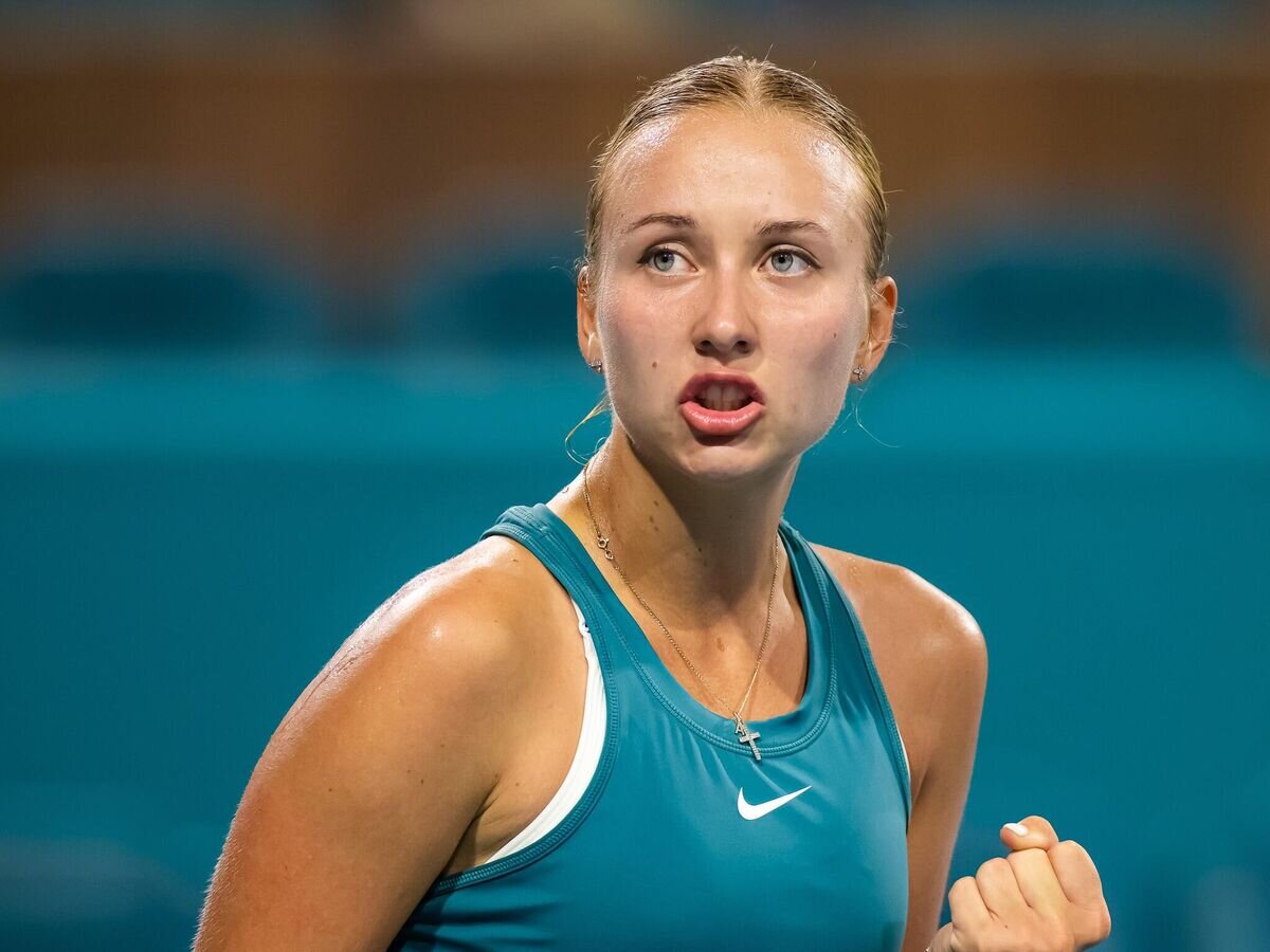    Российская теннисистка Анастасия Потапова© Фото : пресс-служба Porsche Tennis