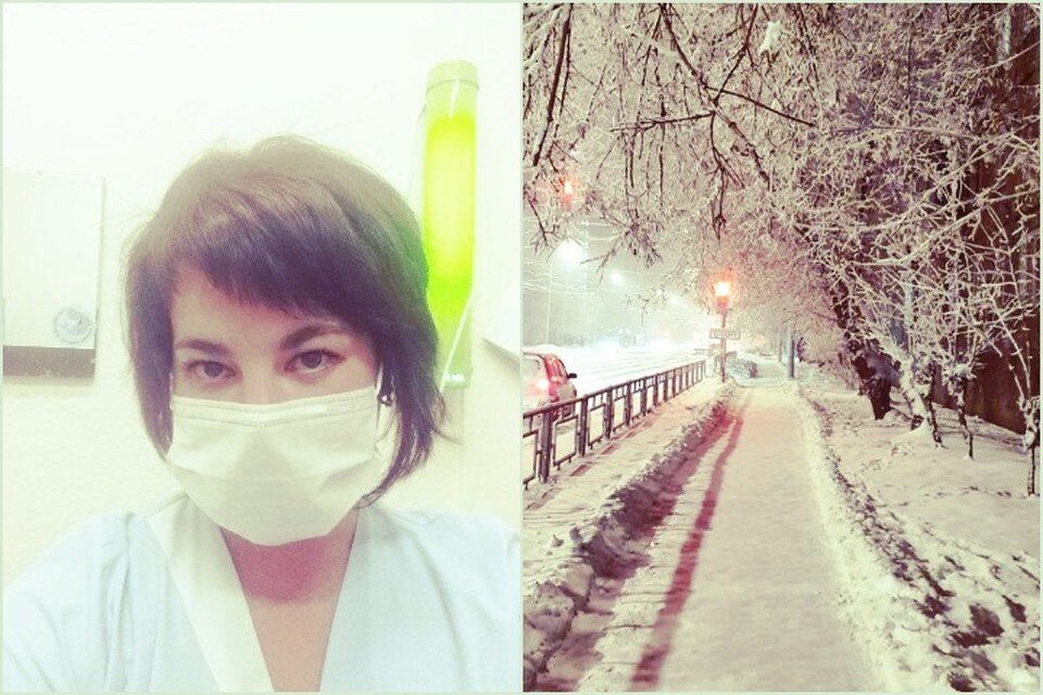    Она работает на "скорой", навидалось разного. Но такого не припомнит. Фото: предоставлено героиней публикации.