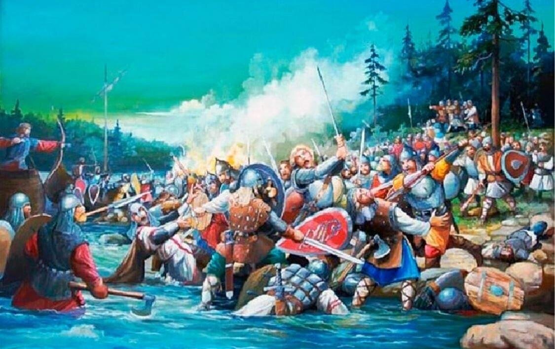 Шелонская битва картина. Шелонская битва 1471. Новгород атакуют