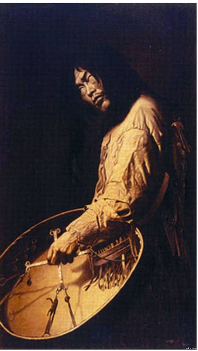 Картина И.В. Попова "Шаман"