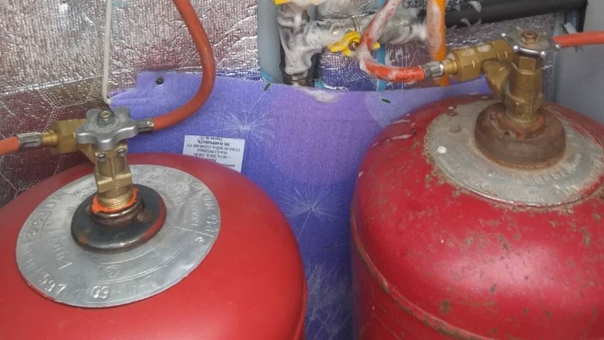 Отопление гаража газовым баллоном