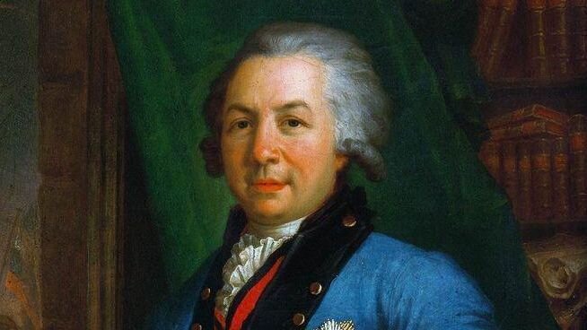 Владимир Боровиковский. Портрет поэта Гавриила Державина (фрагмент), 1795 год.  