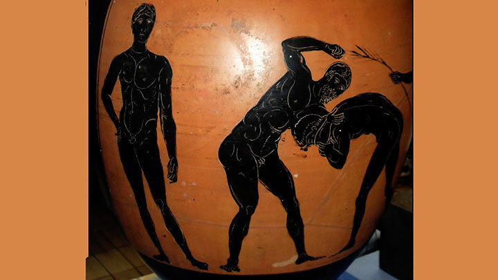   Сохранилось множество античных амфор, фресок и скульптур, на которых изображены спортсмены, в том числе и боксёры. Фото: Globallookpress
