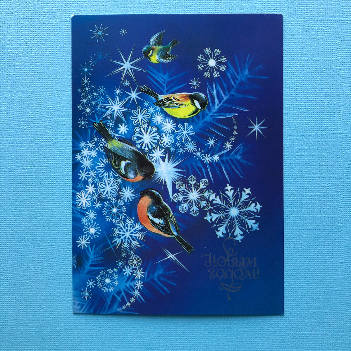 открытка с новым годом снегири. новогодние открытки со снегирями. новогодняя открытка с нигирь. новогодняя открытка со снигирям. открытка с новым годом снегири.