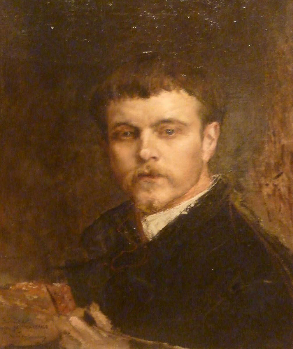 Жюль Бастьен-Лепаж: Автопортрет, около 1880