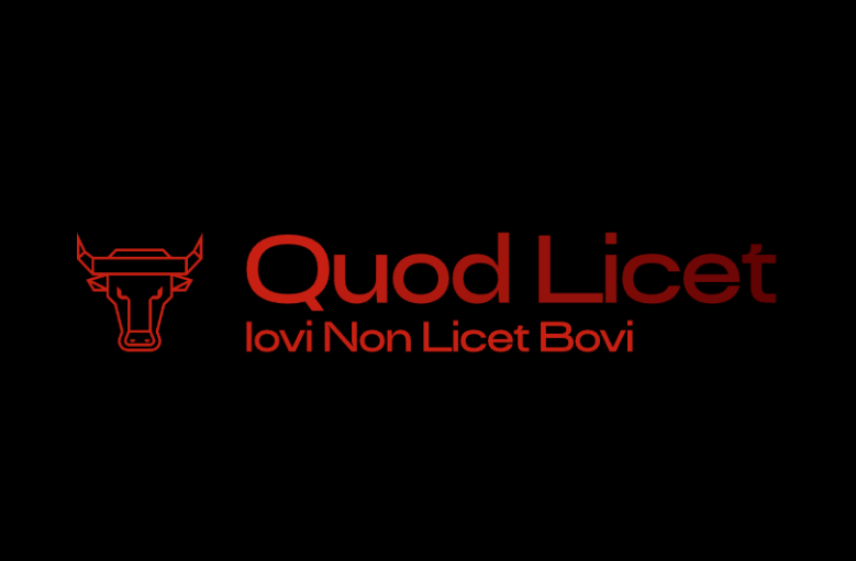 Licet jovi non licet bovi