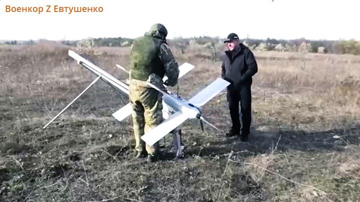 ТЕСТИРОВАНИЕ "СКАЛЬПЕЛЯ" В ЗОНЕ СВО. СКРИНШОТ КАДРА ВИДЕО ТГ-КАНАЛА ВОЕНКОР Z ЕВТУШЕНКО