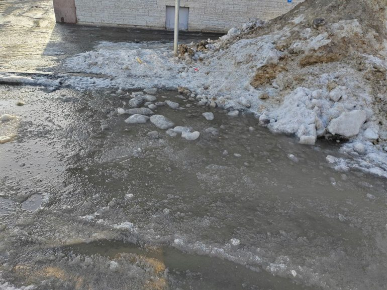 Перекресток Медиков и Литераторов 30 января. Фото: Мойка78  