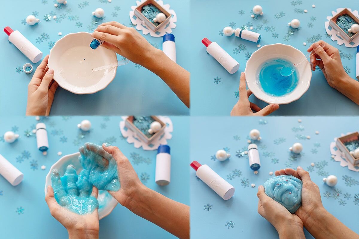 Как сделать слайм: пошаговая инструкция📷
