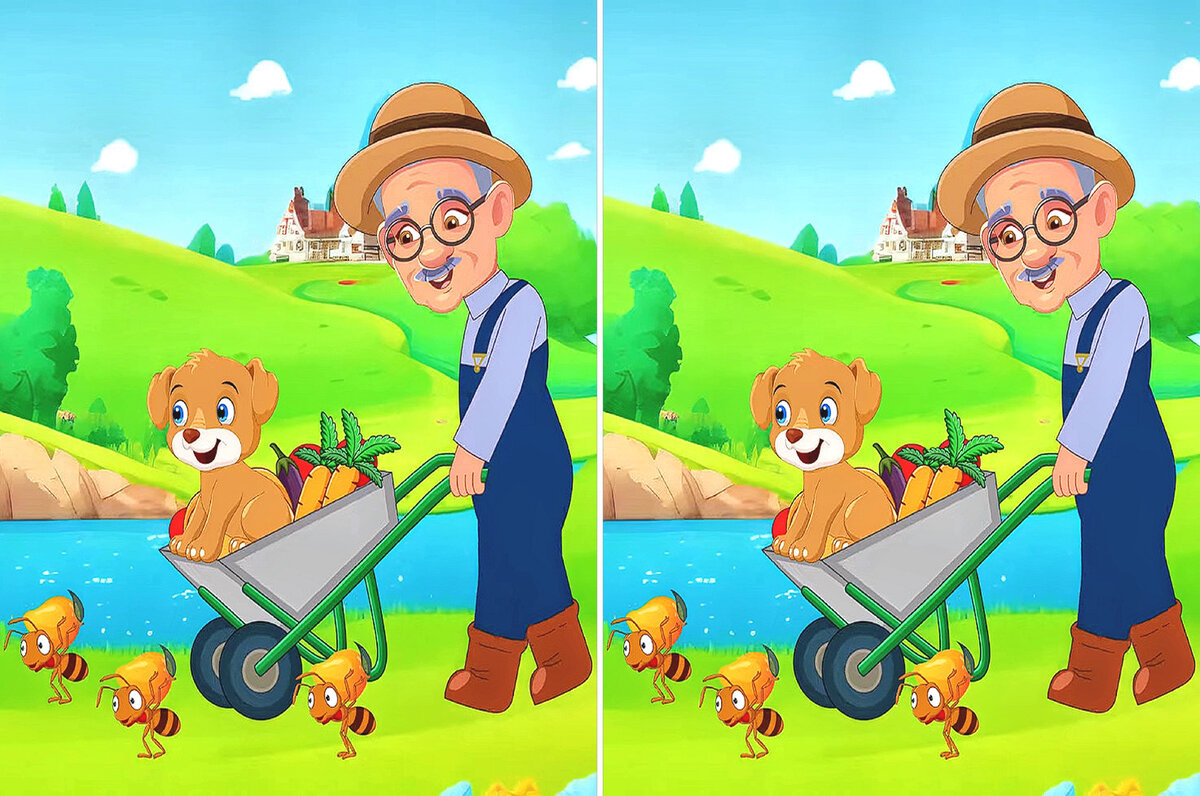 Рассмотрите внимательно красочные картинки и попробуйте увидеть в чём ...