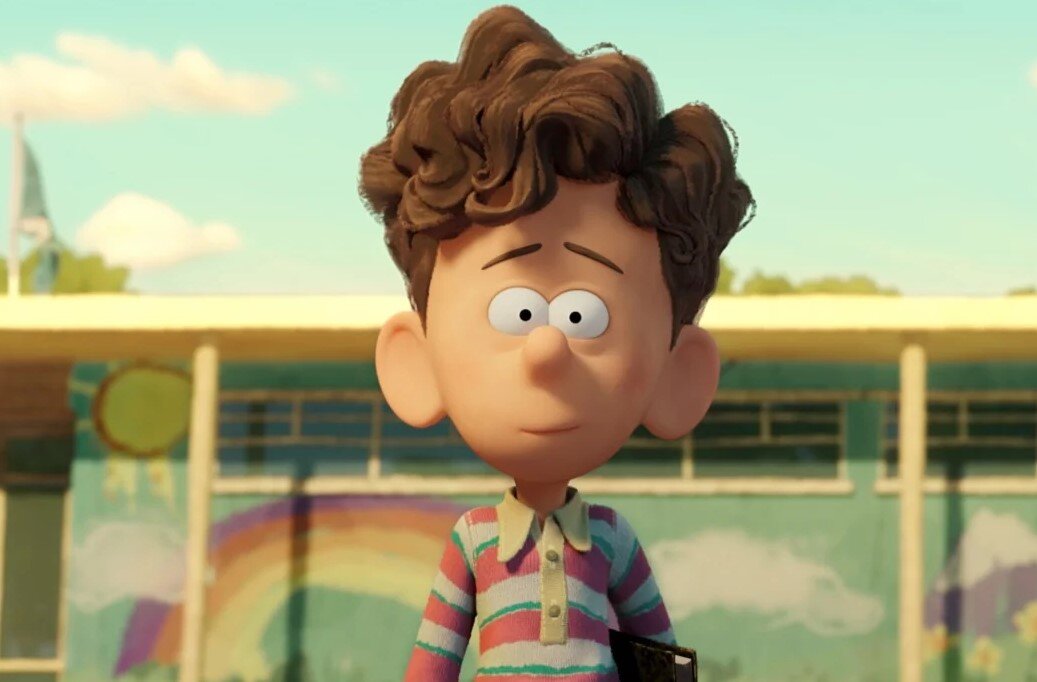 кадр из мультика: Орион и Тьма