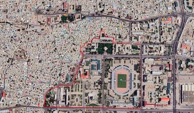 Центр современной Бухары, который будет уничтожен