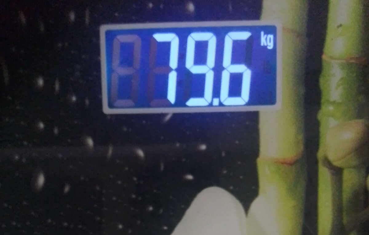 Вес на сегодняшний день 