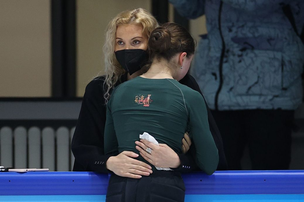 Один из самых драматичных моментов олимпиады. Фото из открытых источников 