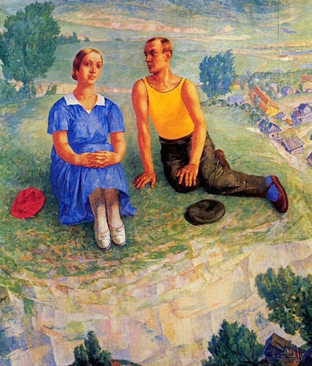 Кузьма Петров-Водкин. «Весна». 1935