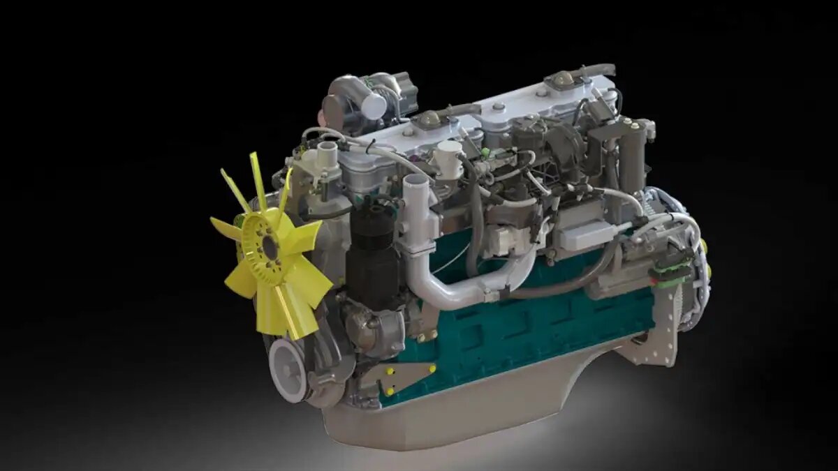 Фото: mmz-motor.by Газовый двигатель MMZ-262NG от Минского моторного завода (ММЗ)