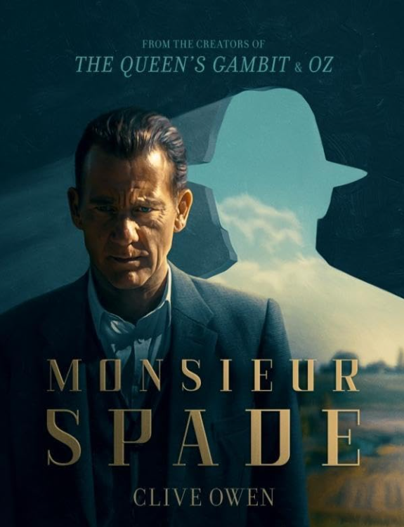 Промо-обложка сериала "Месье Спейд / Monsieur Spade"