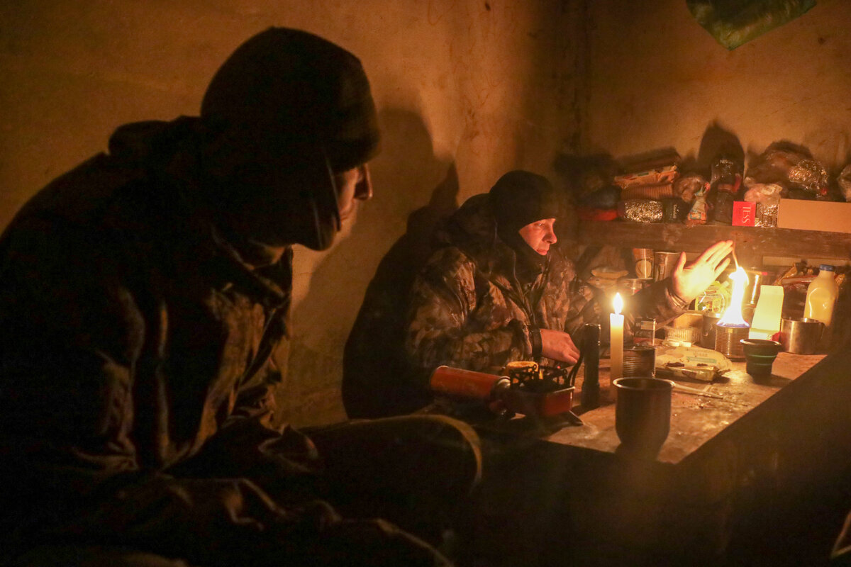    "За ленточкой" незаметно, что враг выдохся. Фото: © Tsitsagi Nikita news.ru/Globallookpress