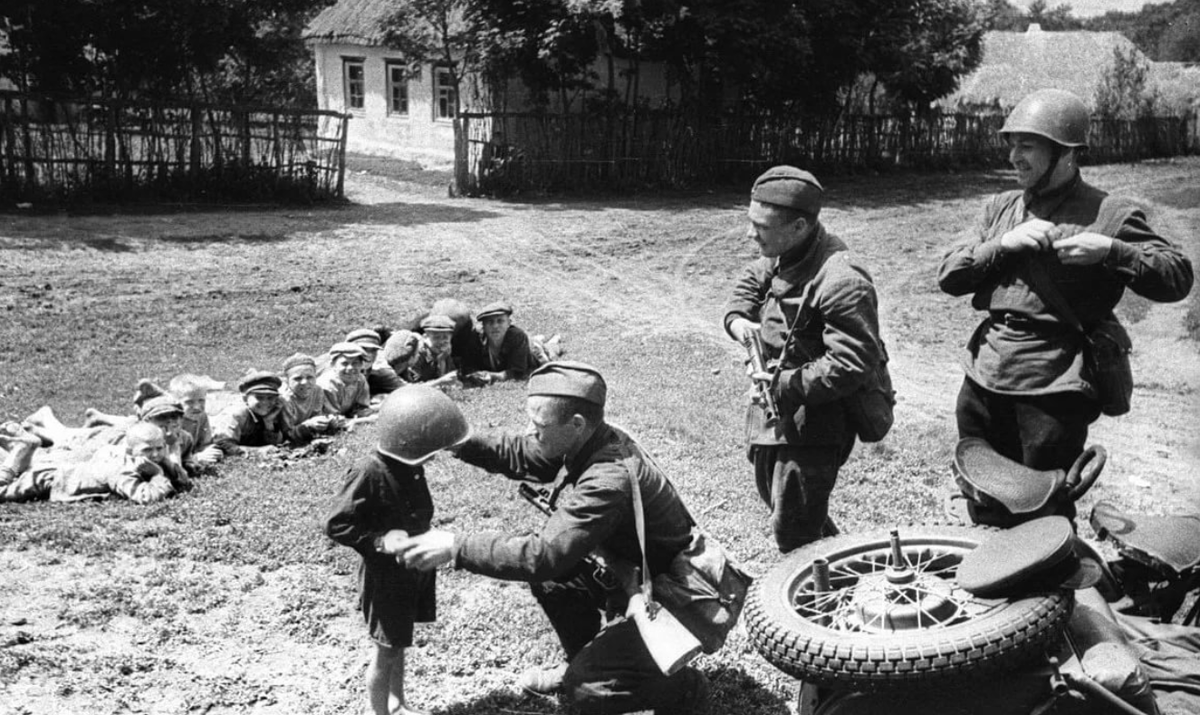 Люди в военное время. Дети ВОВ 1941-1945.